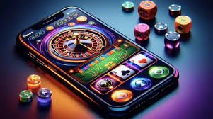 Ilustrasi tampilan bandar80 pada perangkat mobile dengan berbagai game tersedia